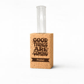 Personalised Magnetic Cork Planter - Good things are coming