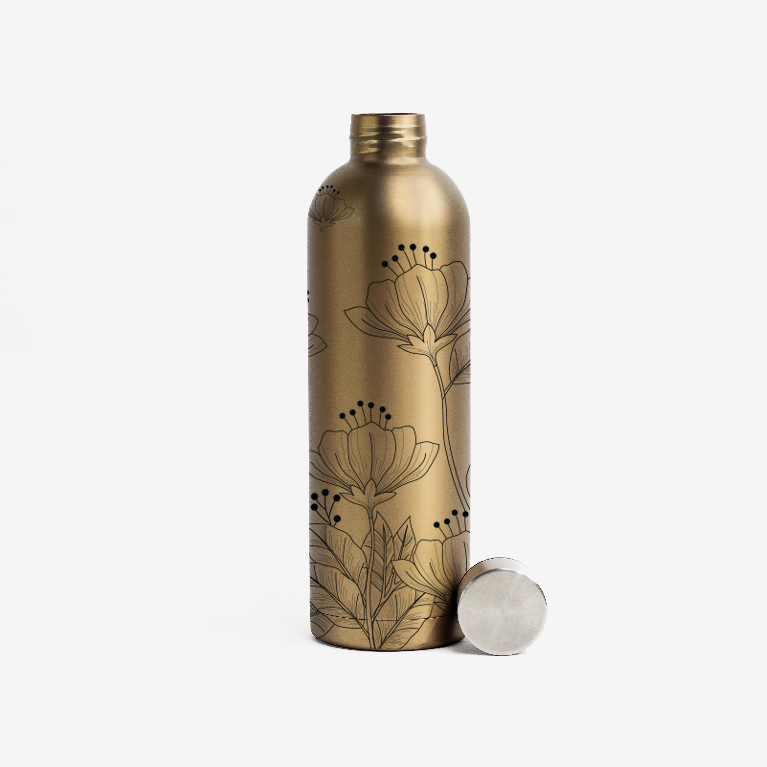 Quench - Water Bottle - Botanical