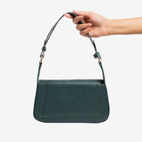 Personalised Women's Shoulder Bag- Green