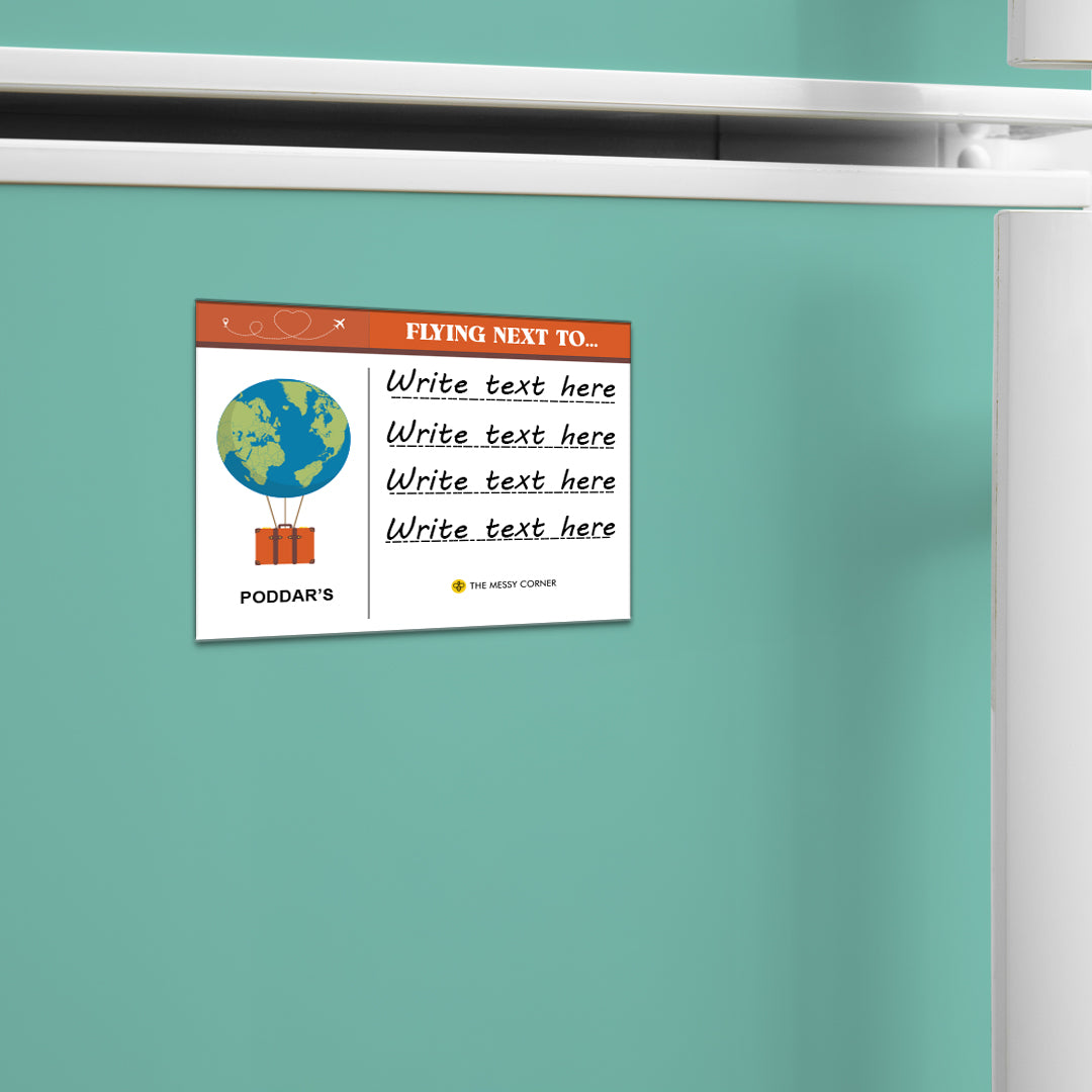 Fridge Magnet - Flying Next