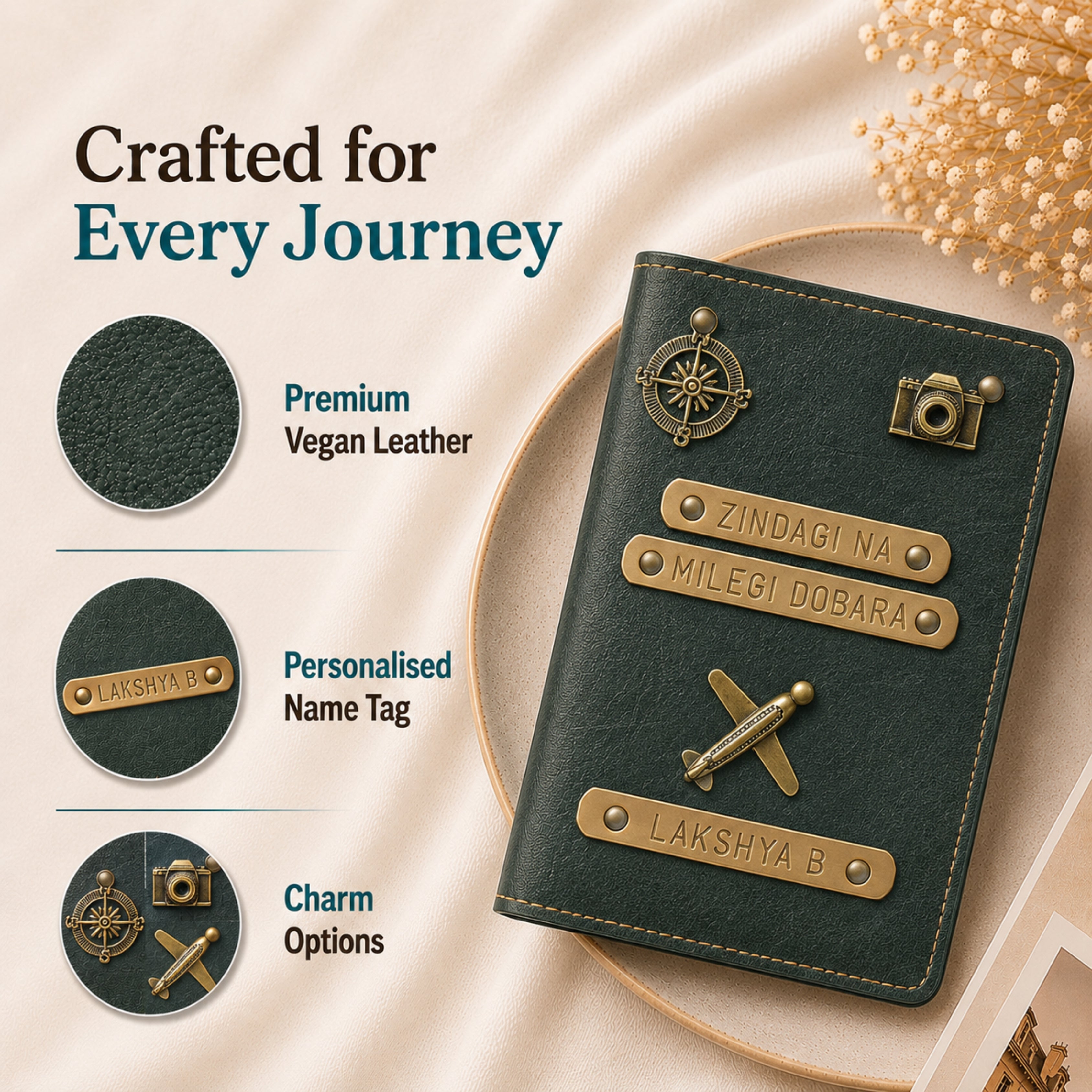 Passport Cover - Zindagi Na Milegi Dobara