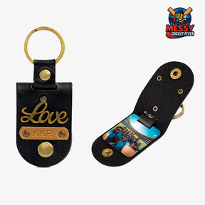 Pitch Perfect Photo Keychain - Cricket Edition