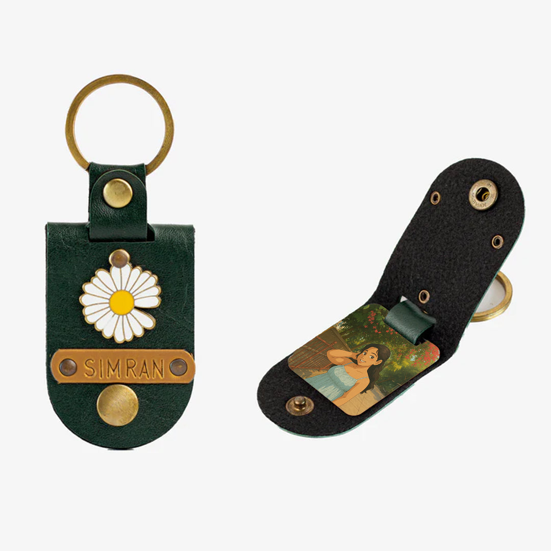 Anime Aura Photo Keychain