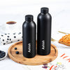 Quench - Personalised Water Bottle - Black