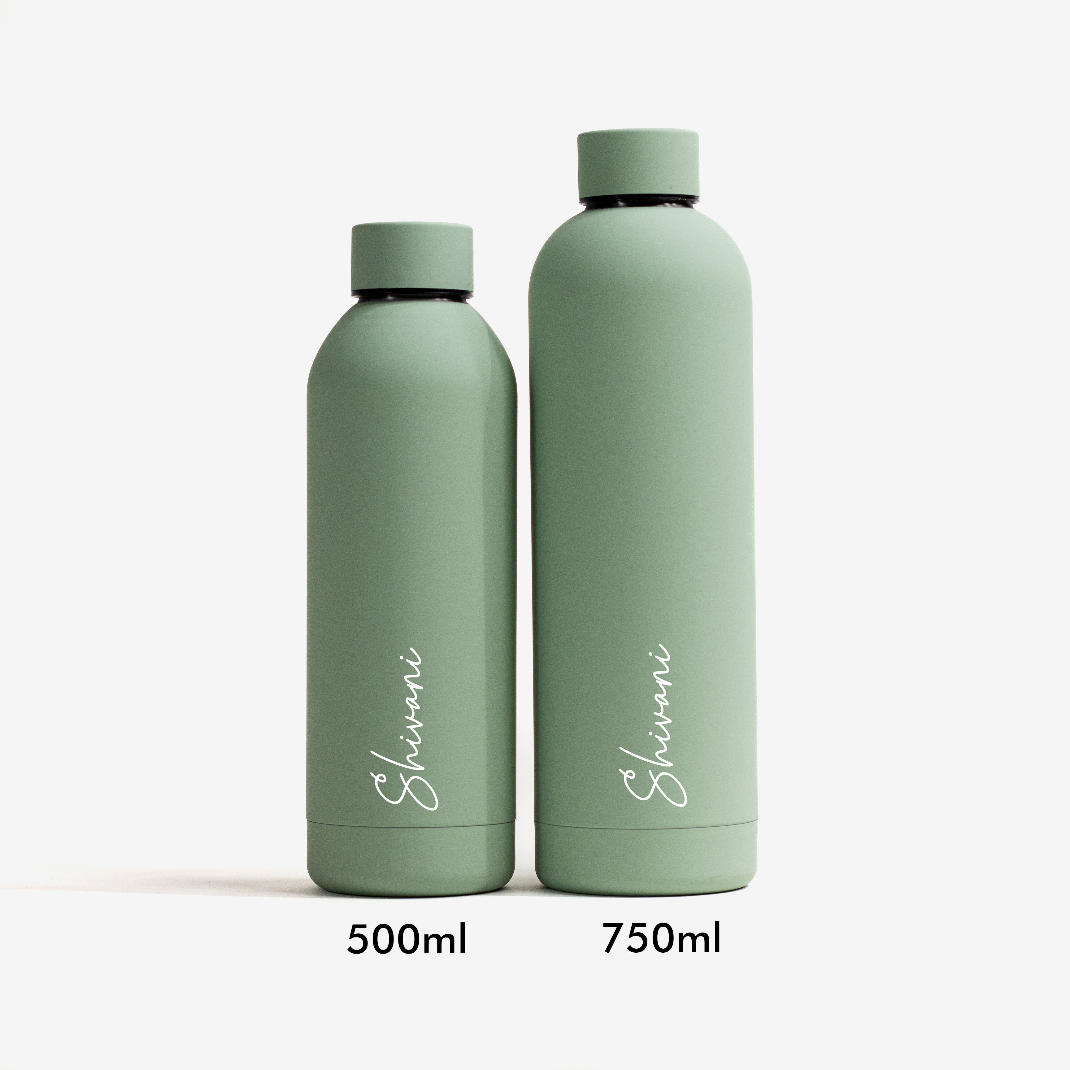 Quench - Personalised Water Bottle - Sage Green