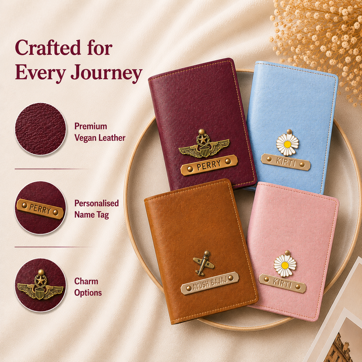 Family Goals - Set of 4 Passport Covers