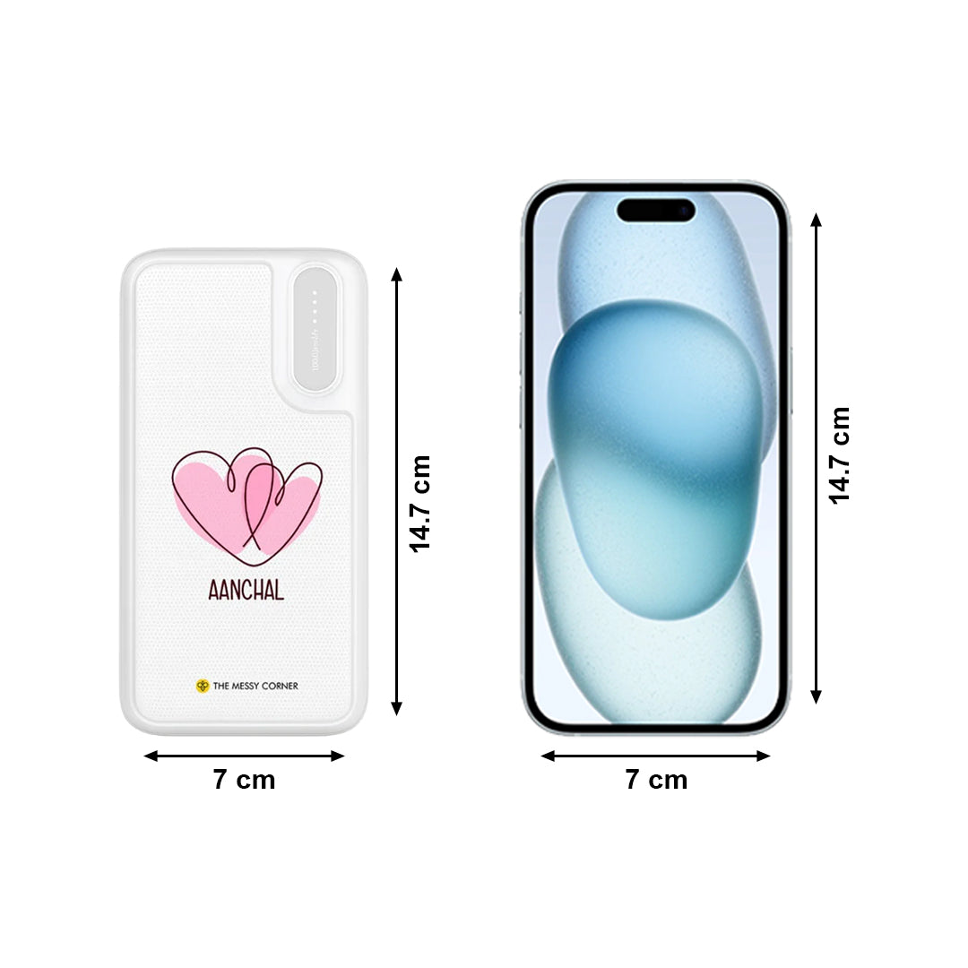 Personalised Powerbank - One Love