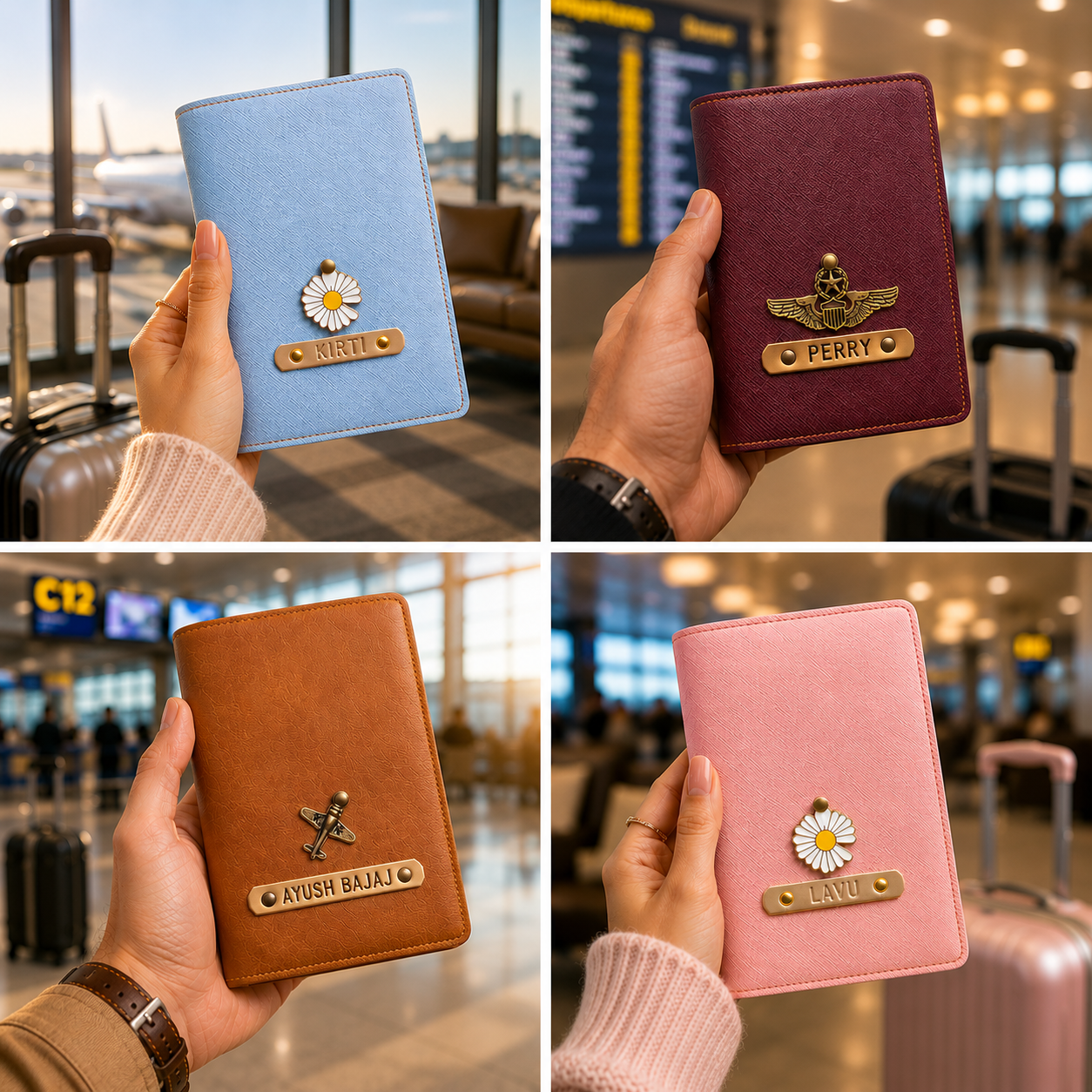 Family Goals - Set of 4 Passport Covers