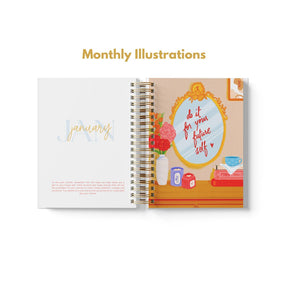Personalised Planner 2024- Rise & Thrive (Dated)