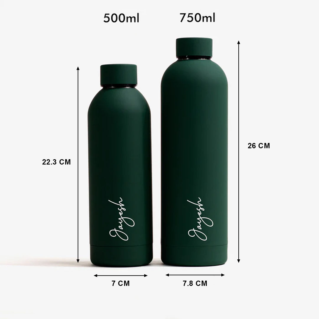 Quench - Personalised Water Bottle - Fern Green