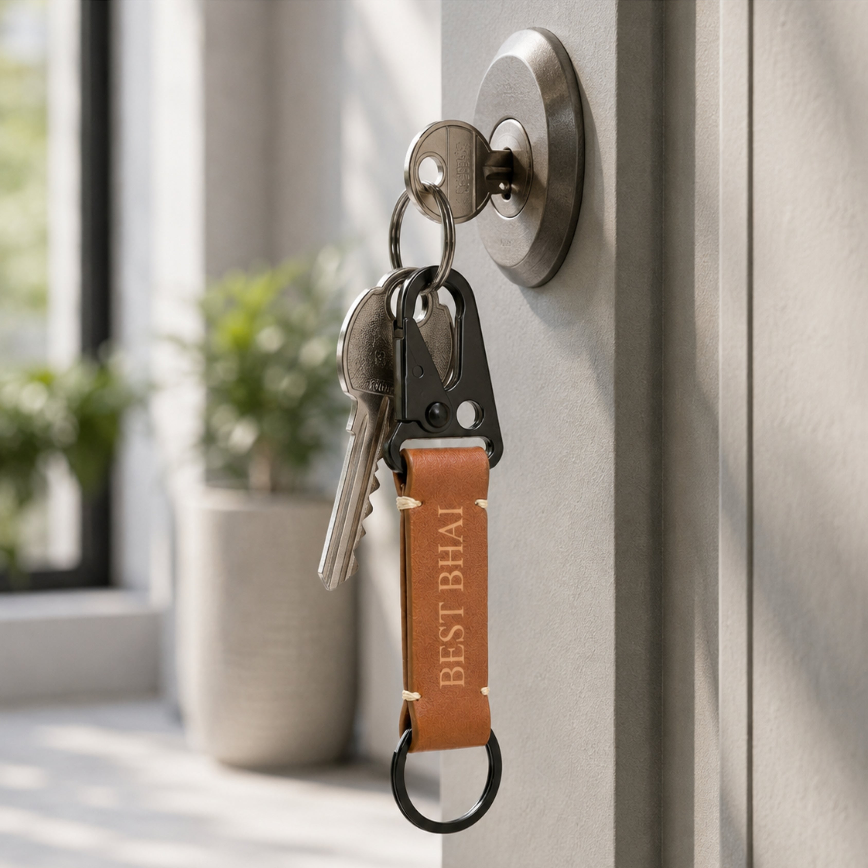 Voyage Personalised Keyring - Best Bhai