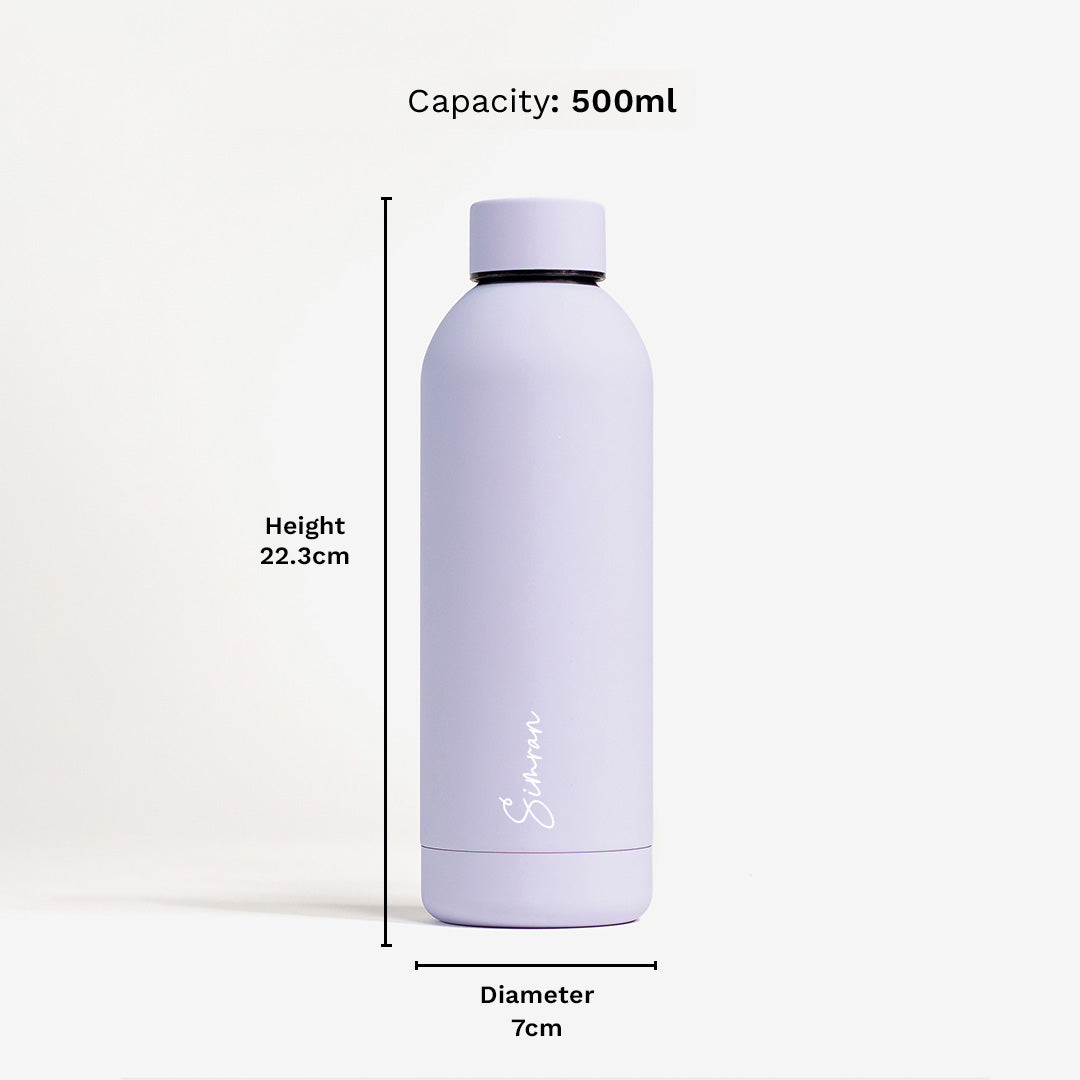 Quench - Personalised Water Bottle - Lilac