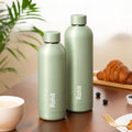 Quench - Personalised Water Bottle - Sage Green