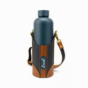 Quench - Everyday Bottle Sling - Tan & Black