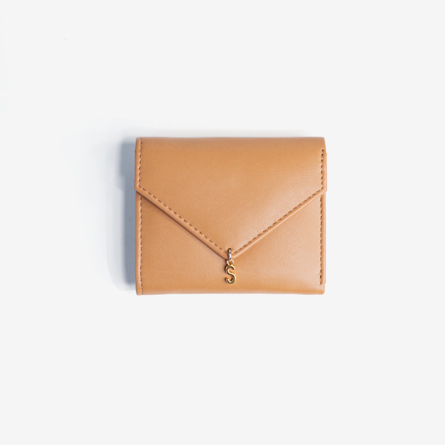 Women's Mini Wallet- Beige