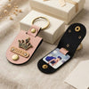Personalised Photo Keychain - Salmon Pink