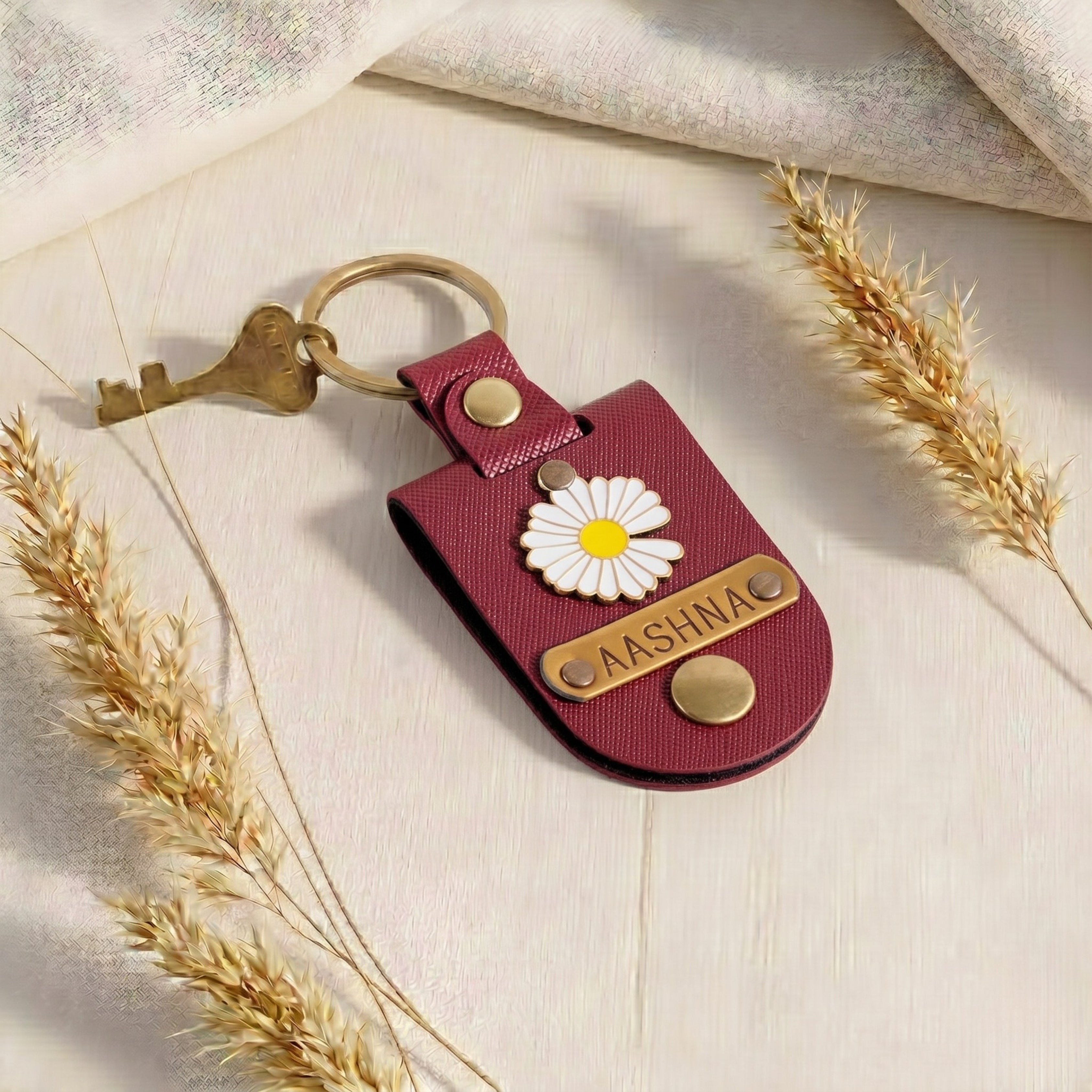 Personalised Photo Keychain - Wine