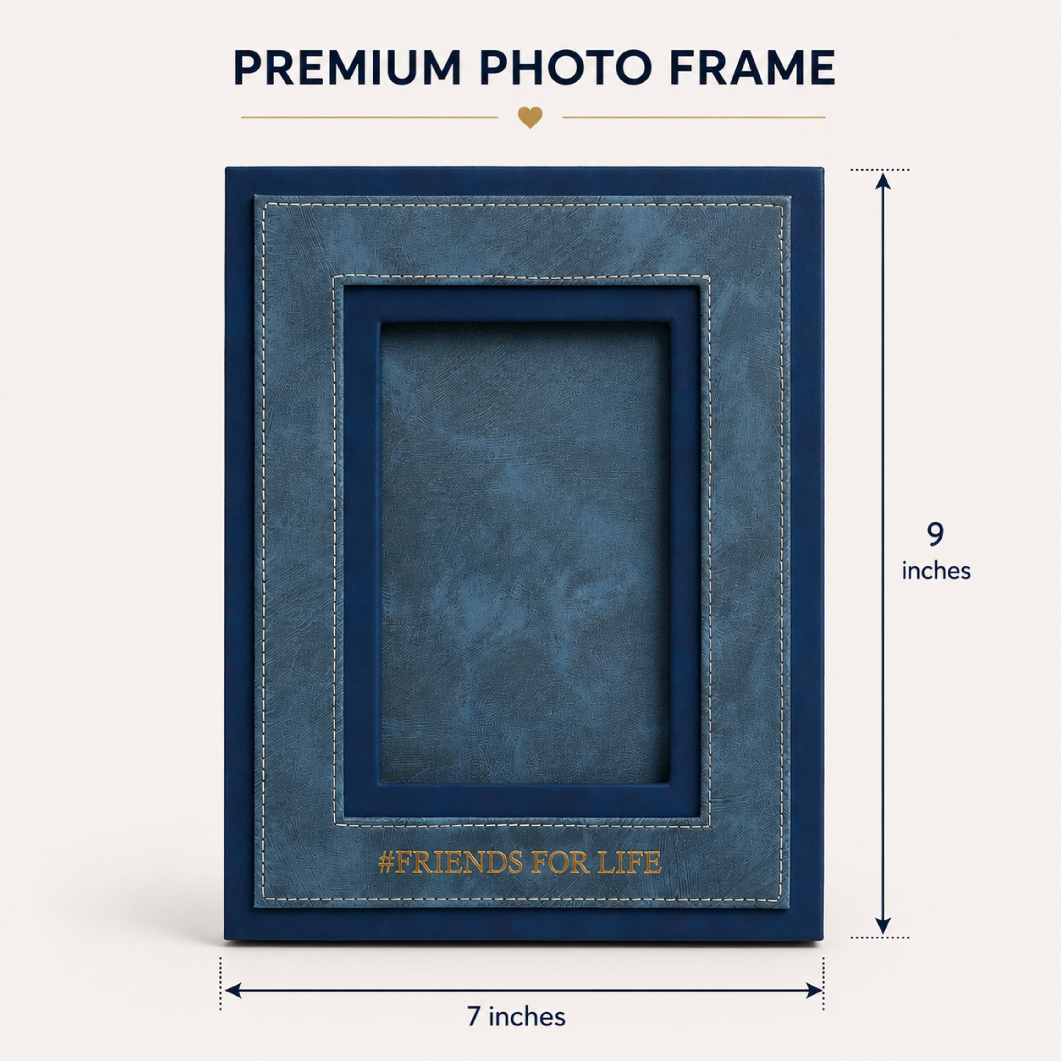 Personalised Photo Frame - Blue