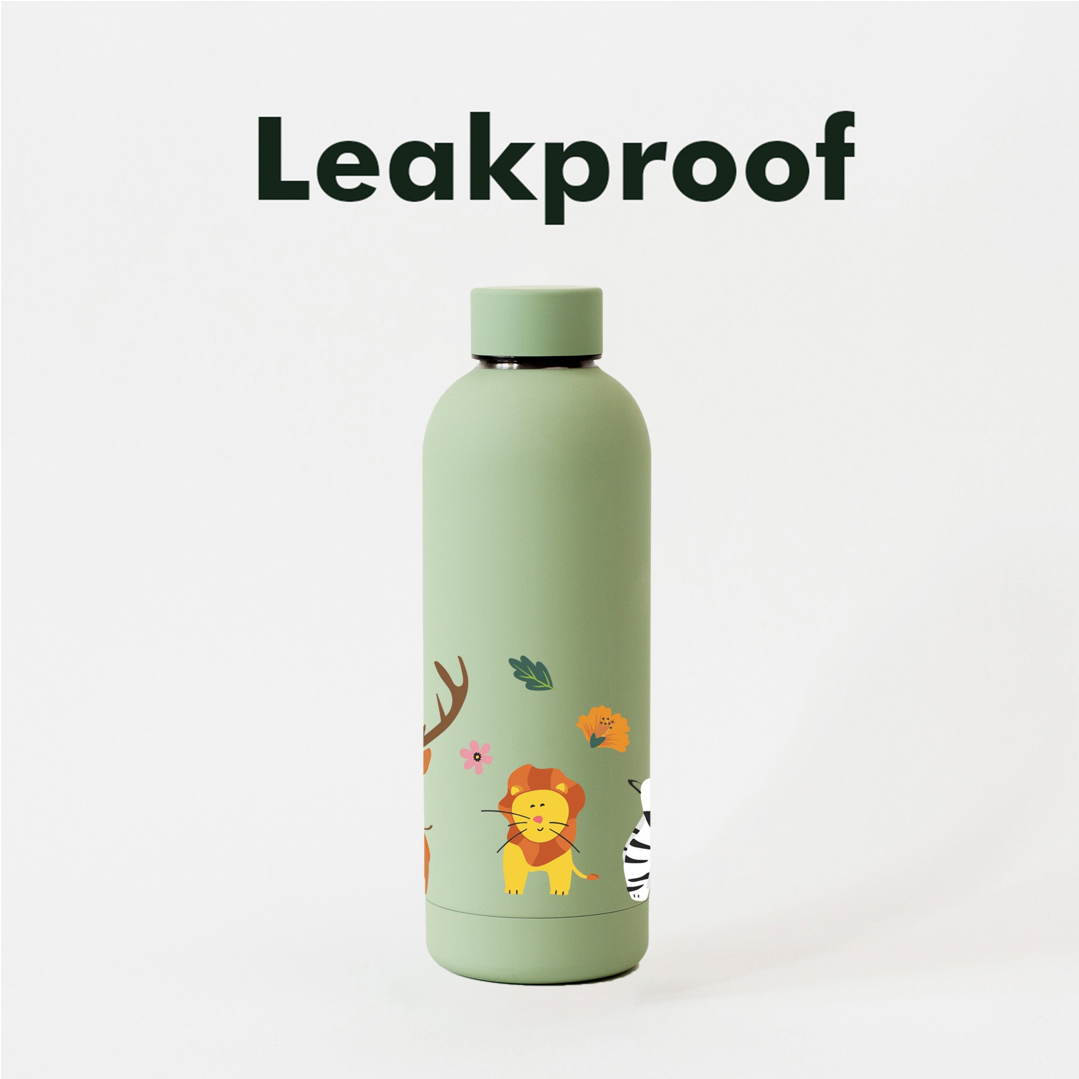 Quench - Personalised Water Bottle - Zoo Kingdom