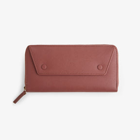 Verve Zip-around Womens Wallet - Dusty Rose