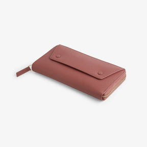 Verve Zip-around Womens Wallet - Dusty Rose