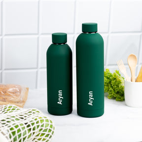 Quench - Personalised Water Bottle - Fern Green