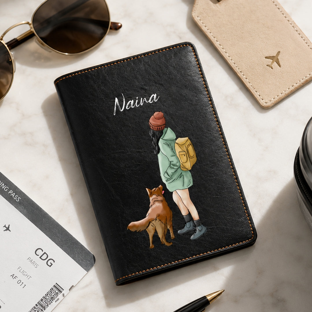 Exclusive Passport Cover - Backpacker