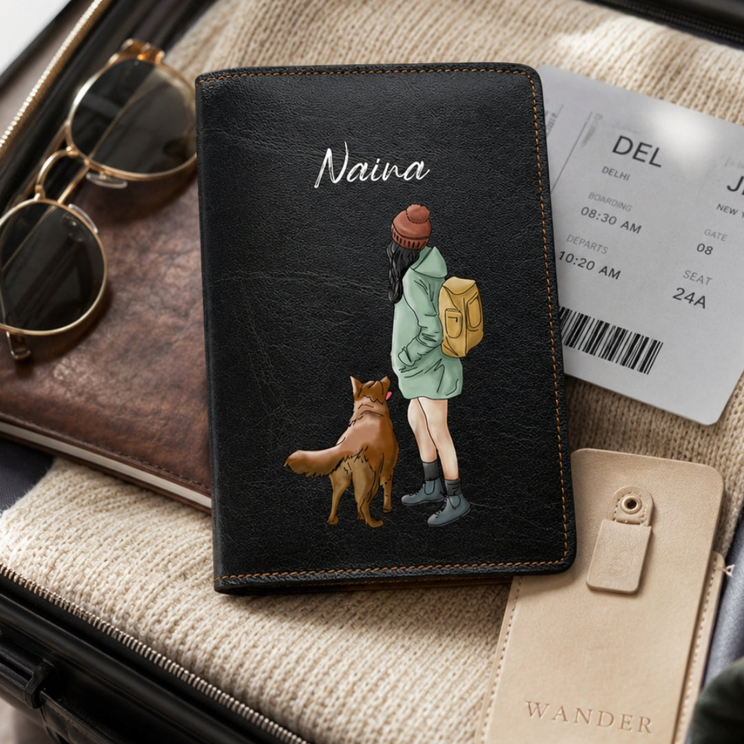 Exclusive Passport Cover - Backpacker