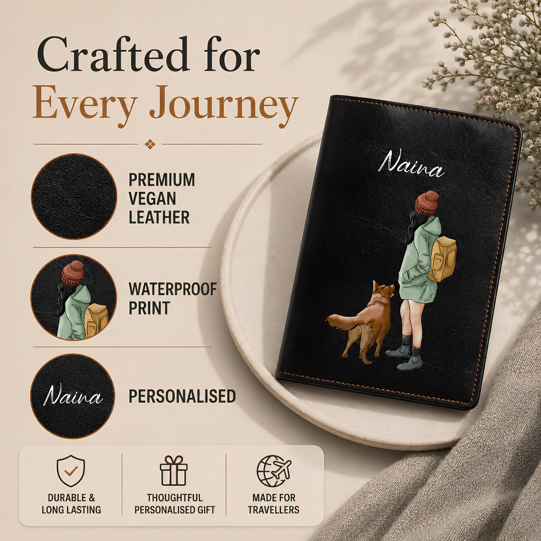 Exclusive Passport Cover - Backpacker