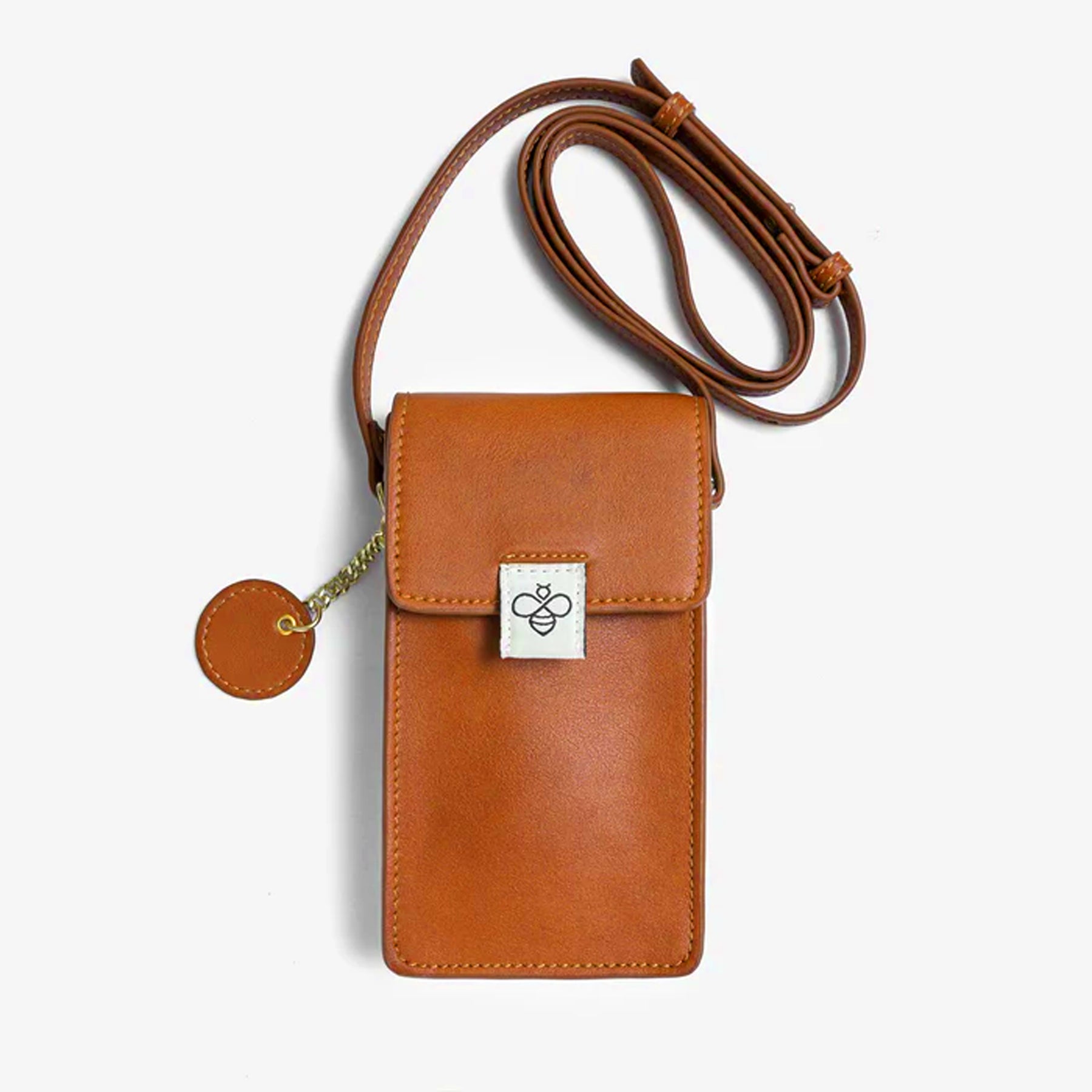 The Messy Corner- Personalised Everyday Crossbody Bag - Tan