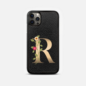 Personalised Leather iPhone Cover - Blossom