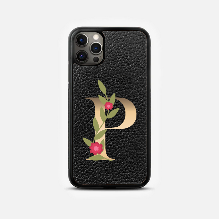 Personalised Leather iPhone Cover - Blossom
