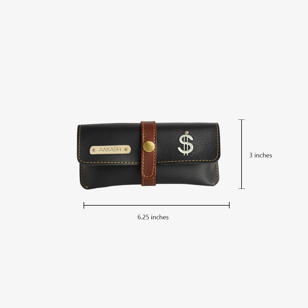 Eyewear Case With Strap - Black