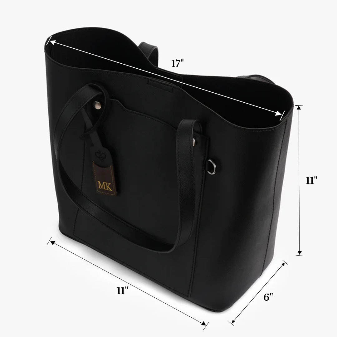 Personalised Classic Tote Bag - Black