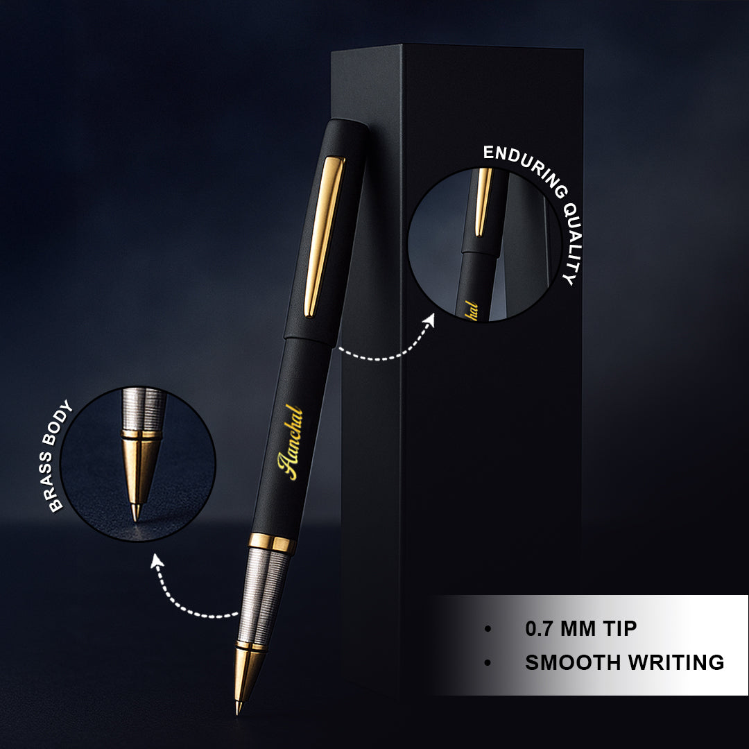 Estilo Personalised Pen - Black