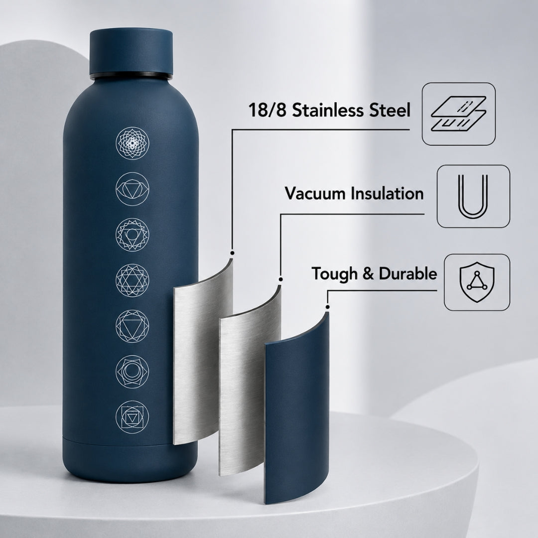 Quench - Personalised Water Bottle - Chakra Flow