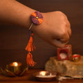 Raksha & Roots - Plantable Seed Rakhi - Dual Color - Cucumber & Chulai