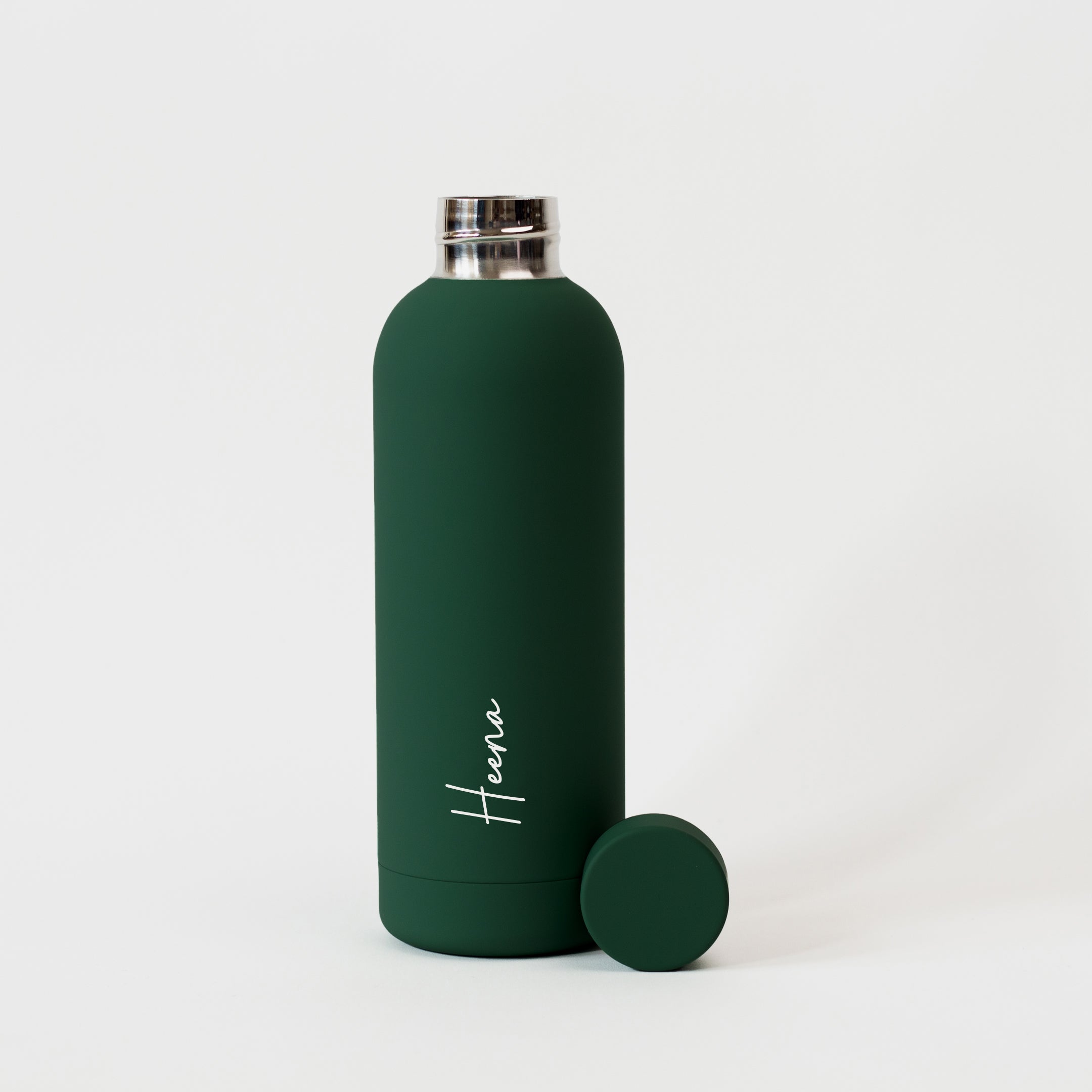 Personalised Water Bottle for Brother - Fern Green
