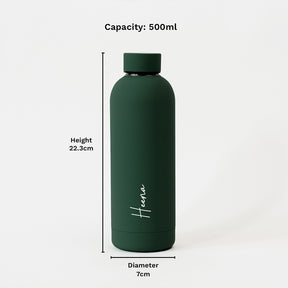 Quench - Personalised Water Bottle - Fern Green