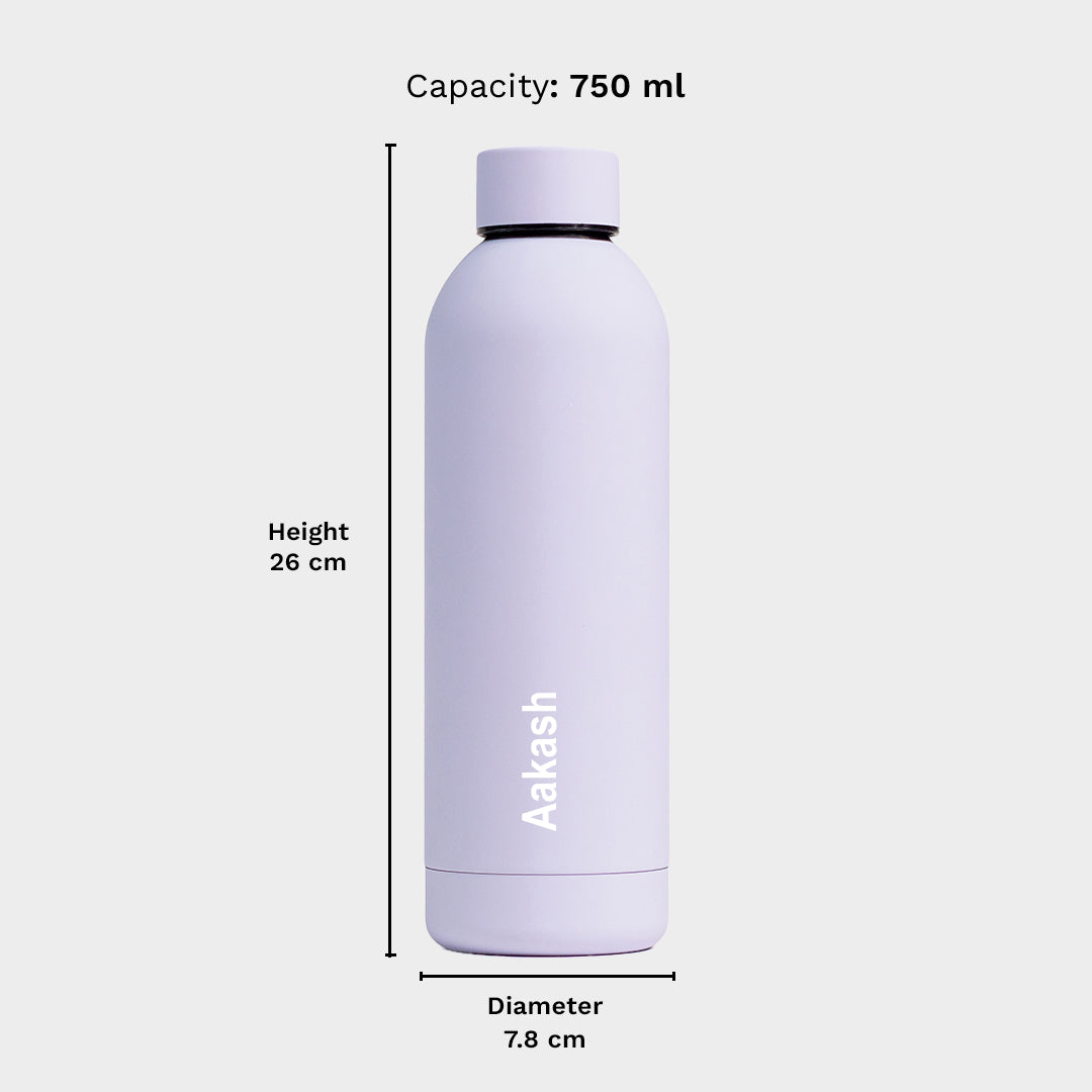 Quench - Personalised Water Bottle - Lilac