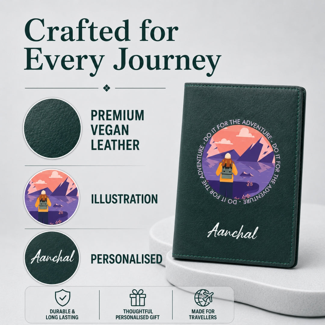 Exclusive Passport Cover - Do it for the Adventure