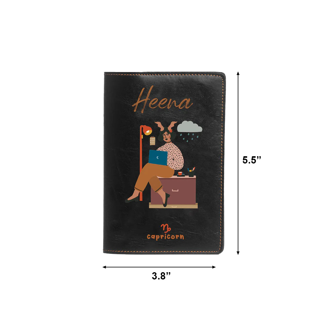 Exclusive Passport Cover - Charming Capricorn