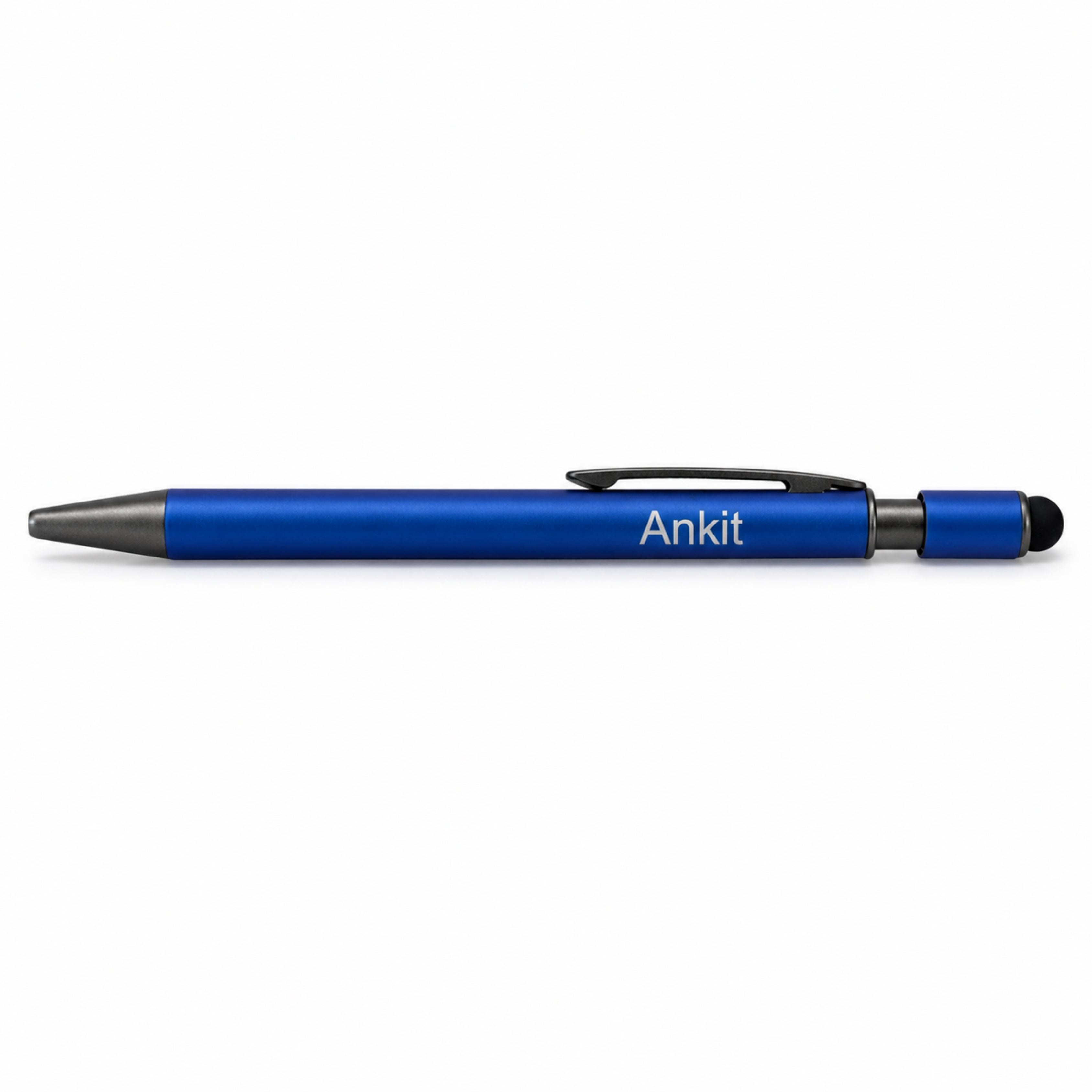Personalised Fidget Spinner Pen - Electric Blue