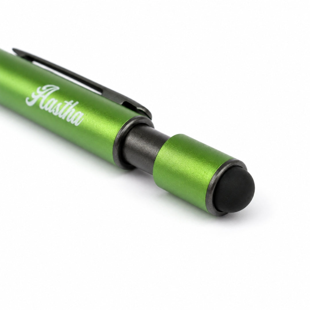 Personalised Fidget Spinner Pen - Lime Rush