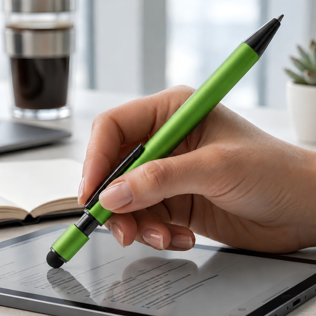 Personalised Fidget Spinner Pen - Lime Rush