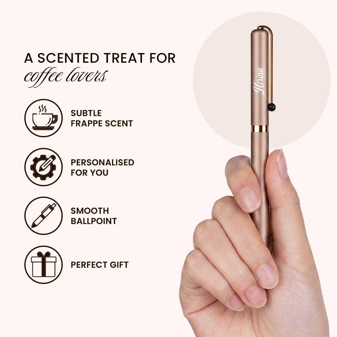 Frappe Personalised Pen | Coffee Aroma Pen