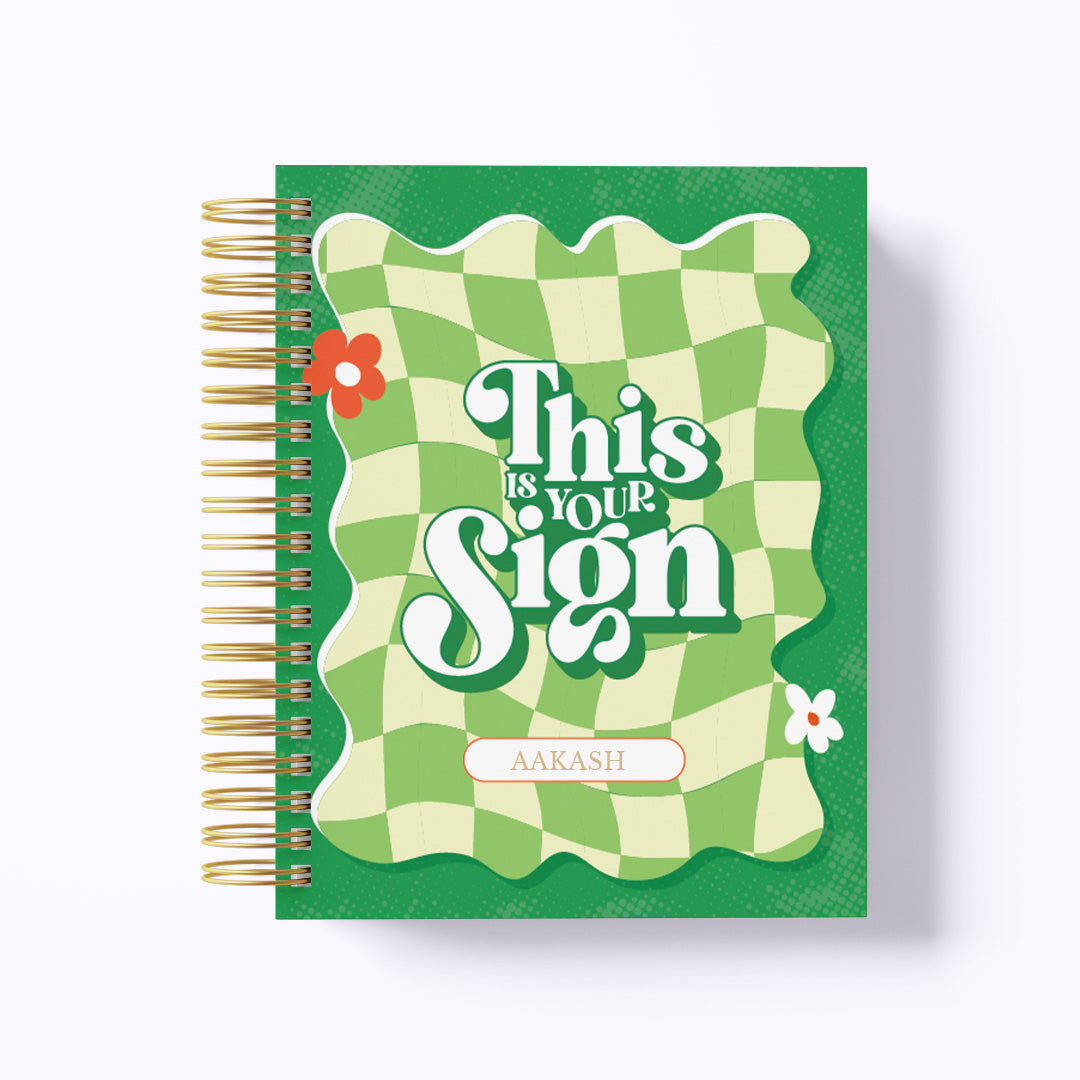 Personalised Annual Planner- This is your Sign (Undated)