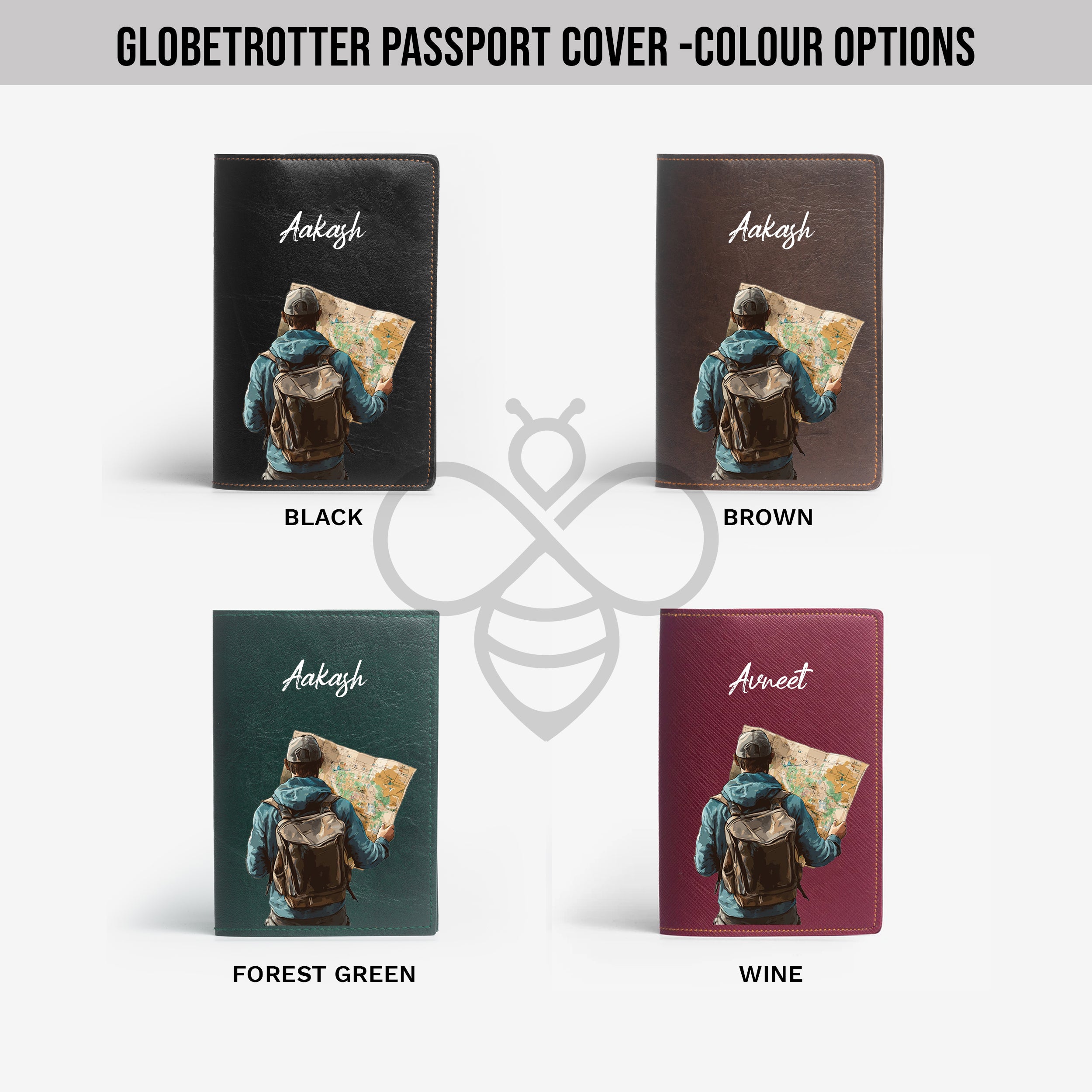 Exclusive Passport Cover - Globetrotter