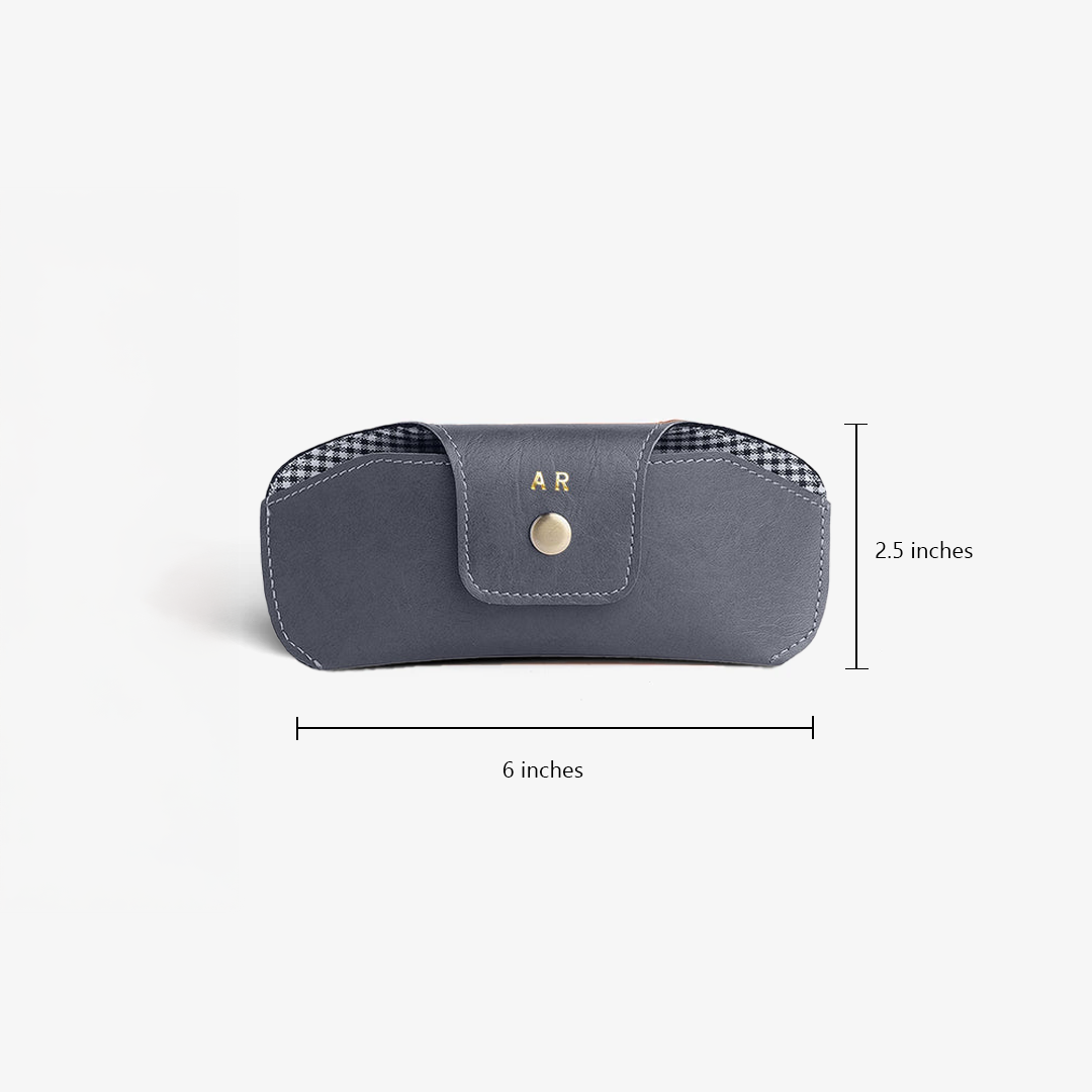Personalised Eyewear Case - Grey
