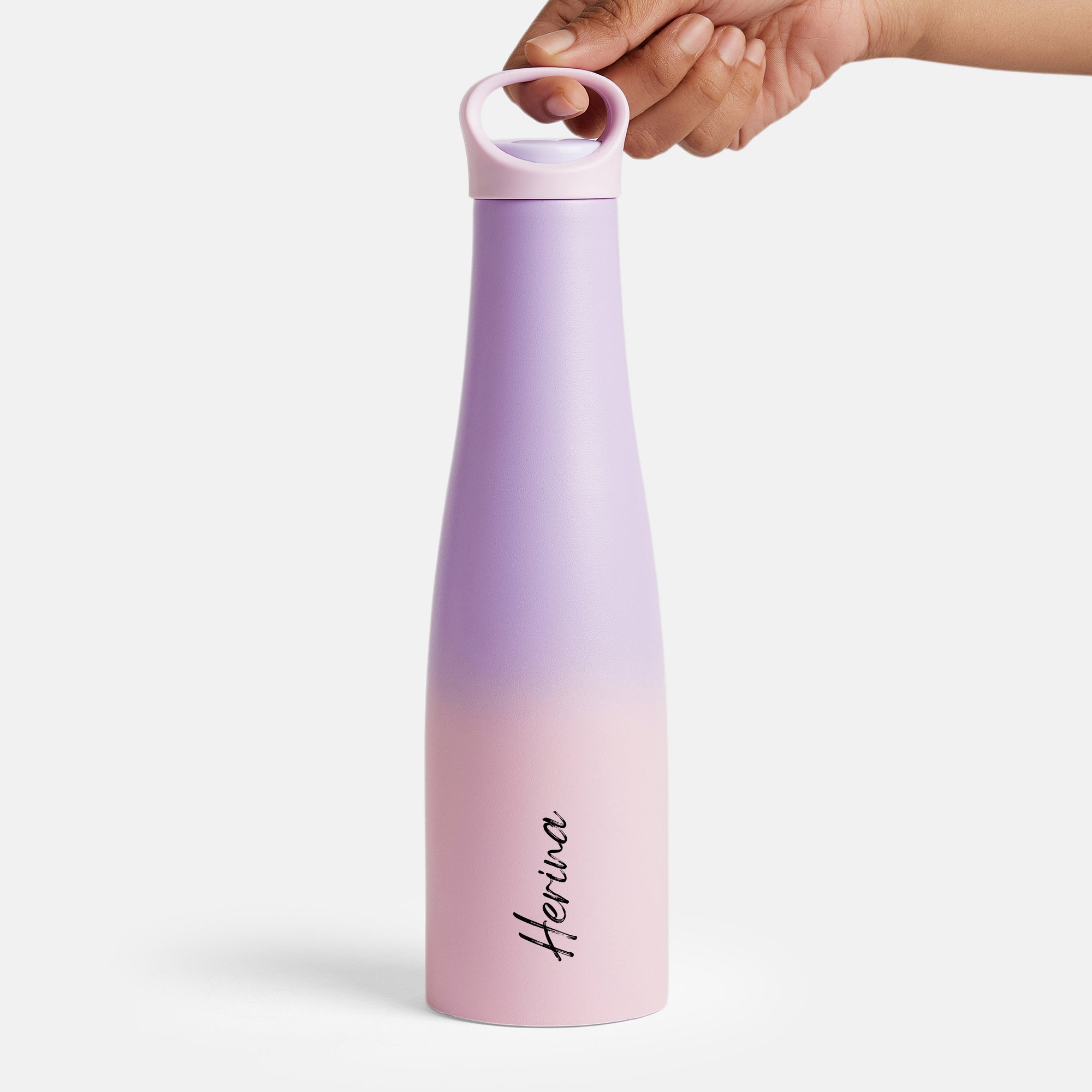 RIO – Premium Personalised Hydration Bottle - Pink Ombre (620 ML)